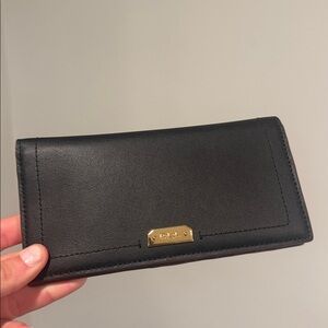 Womens Lauren Ralph Lauren Red Slim Wallet Vintage